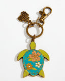 Karma Enamel Key Chains: Sea Turtle