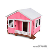 Estampas Borinqueñas La Casita de Campo - Modelo Primavera | Manualidad