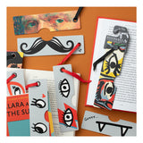 Pull - a - Face Bookmarks by IF