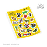 Salon Boricua Mini Stickers Sheet