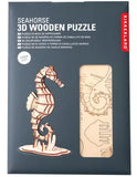 Kikkerland: 3D Wooden Puzzle Seahorse
