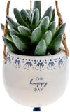 Karma Hanging Succulent Pot: Oh Happy Day