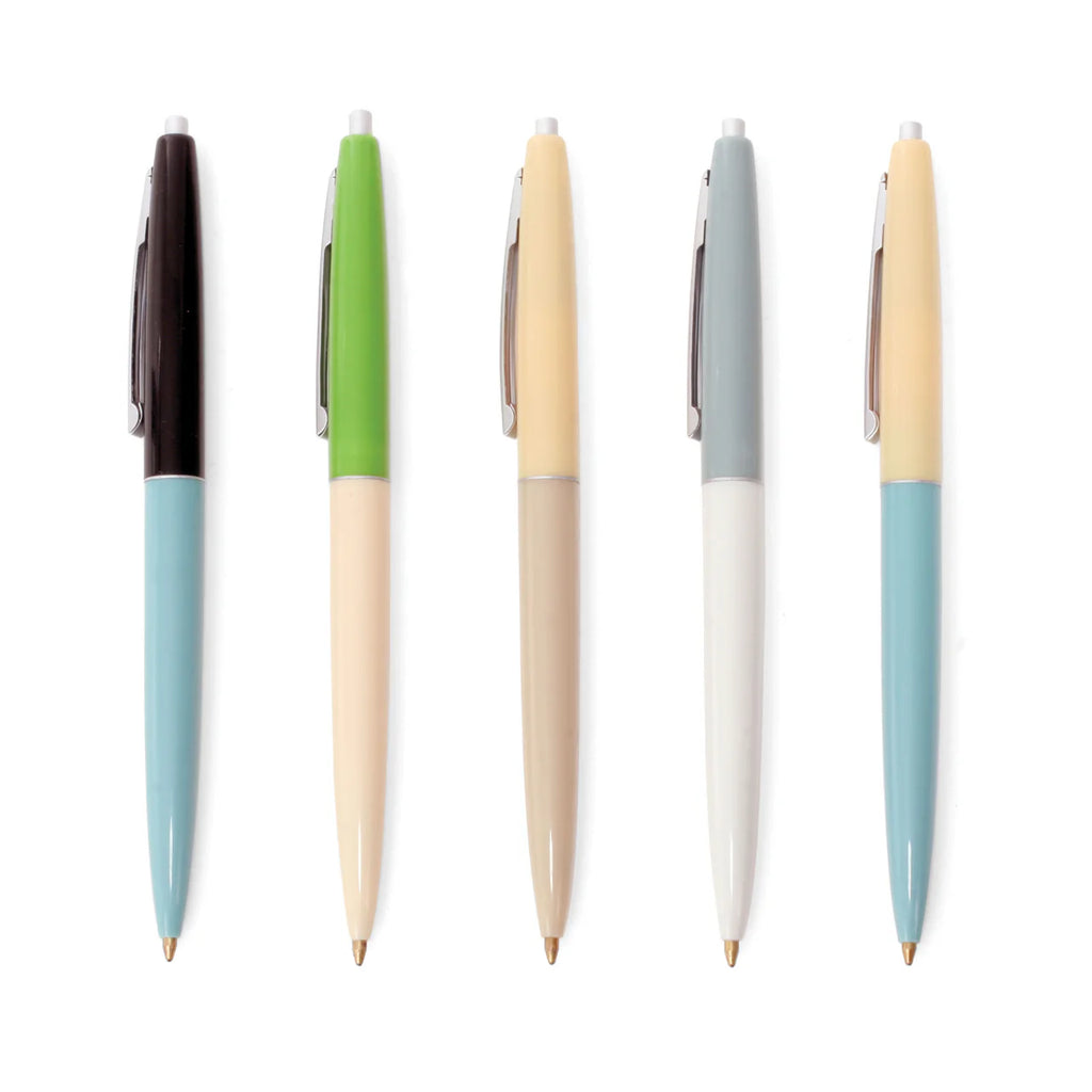 Kikkerland: Retro Pens (Set of 5)