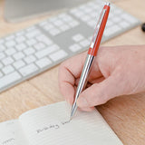 Kikkerland Metallic Retro Pen Set