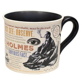 Sherlock Holmes Literary Quotes Mug