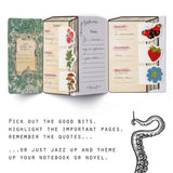 If USA Eclectionery Journal Tabs: Botanical