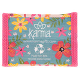 Karma Recycled Tiny Gift Bag: Flamingo