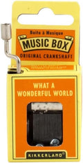 Kikkerland Music Box: What a Wonderful World