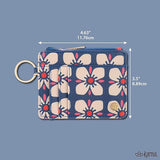 Karma Card Wallet: Retro Floral