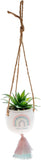 Karma Hanging Succulent Pot: Choose Happy