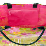 Karma Large Tote: Life is Beautiful