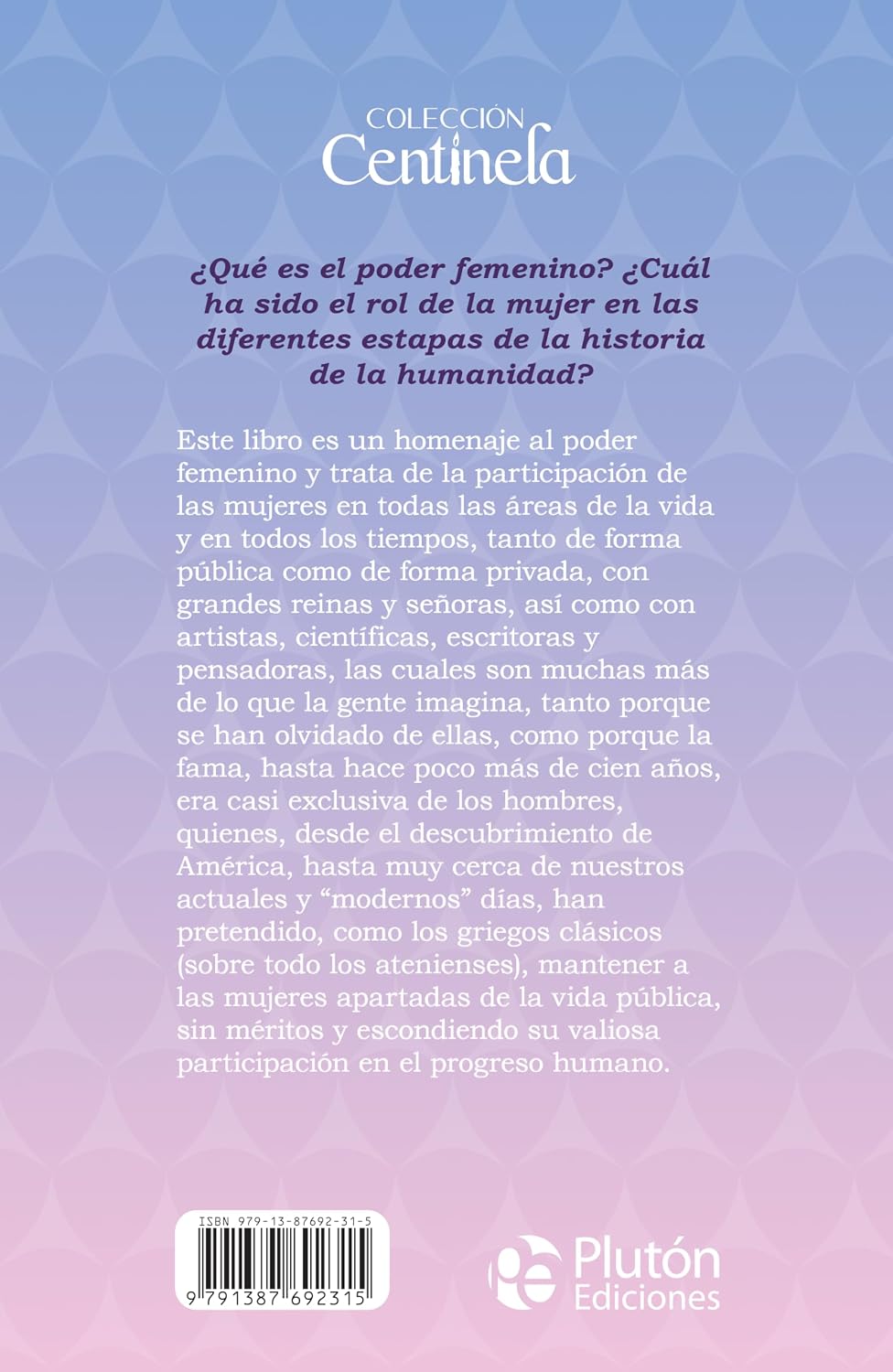 EL Poder Femenino (Colección Centinela)