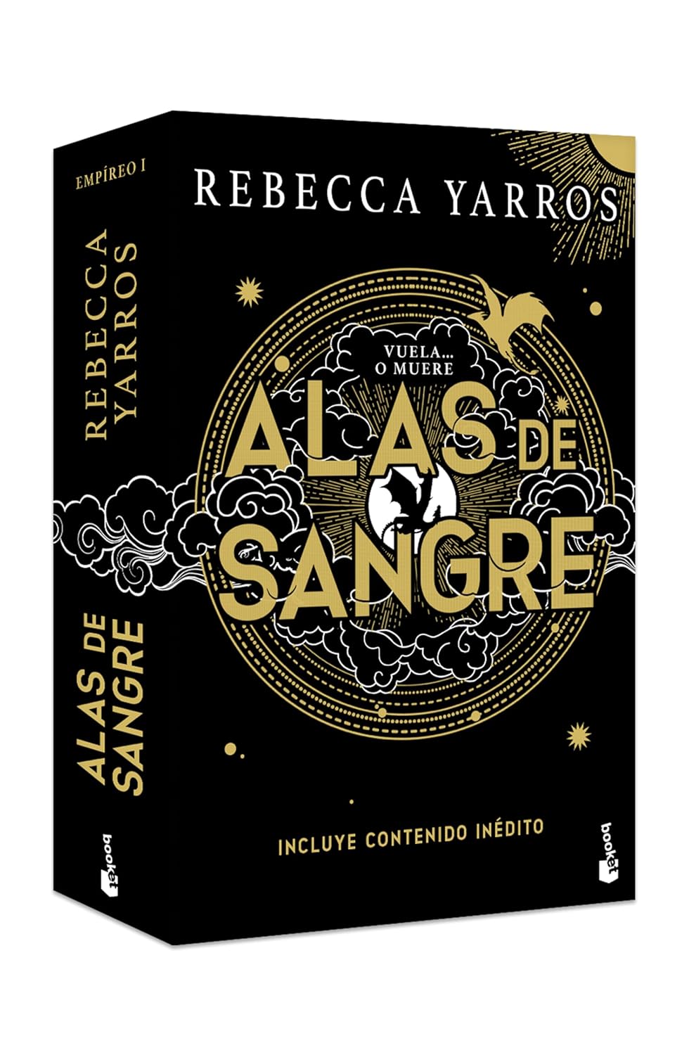 Alas de Sangre: Edición Especial Con Cantos Tintados (Incluye Contenido Inédito) (de Bolsillo) (Fourth Wing Spanish Edition)(Empíreo #1)