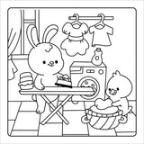 Happy Days Calm Cuties: Cozy Coloring