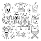 The Creepy Cute Goth Coloring Book