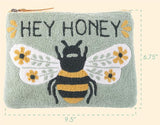Karma Embroidered Carry All: Bee