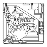 The Comfy Fall Coloring Book