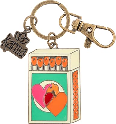 Enamel Keychain Matchbox (F25)