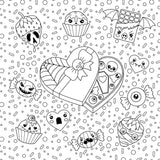 The Creepy Cute Love Coloring Book