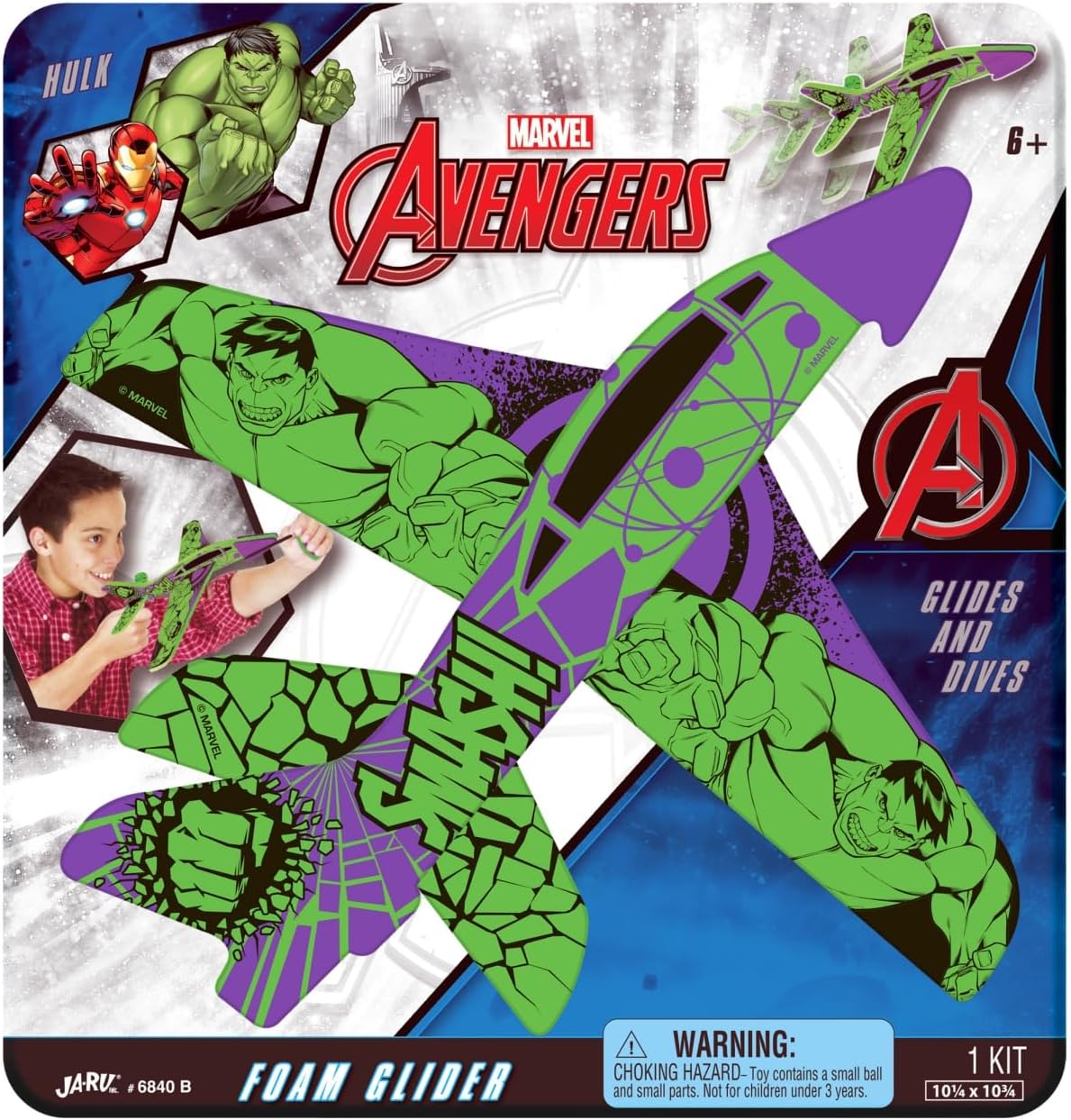 Marvel Foam Glider- Hulk
