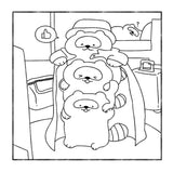 Cozy Charm: Cute and Relaxing Coloring Book