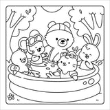 Happy Days Calm Cuties: Cozy Coloring