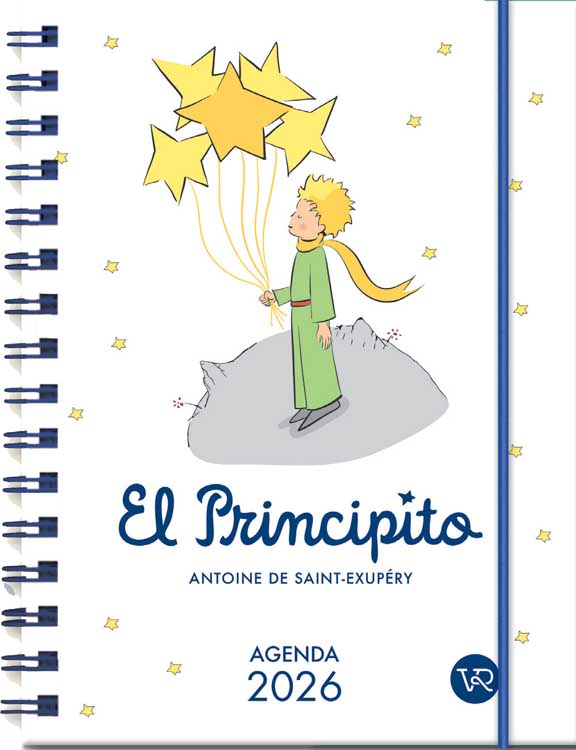 AGENDA EL PRINCIPITO 2026 BLANCA