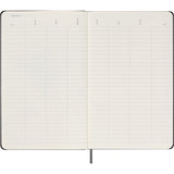 Moleskine Classic Weekly Undated Planner, Hard Cover, Large (5 X 8.25), Black, 288 Pages