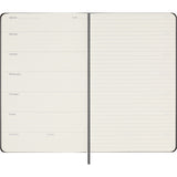 Moleskine Classic Weekly Undated Planner, Hard Cover, Large (5 X 8.25), Black, 288 Pages