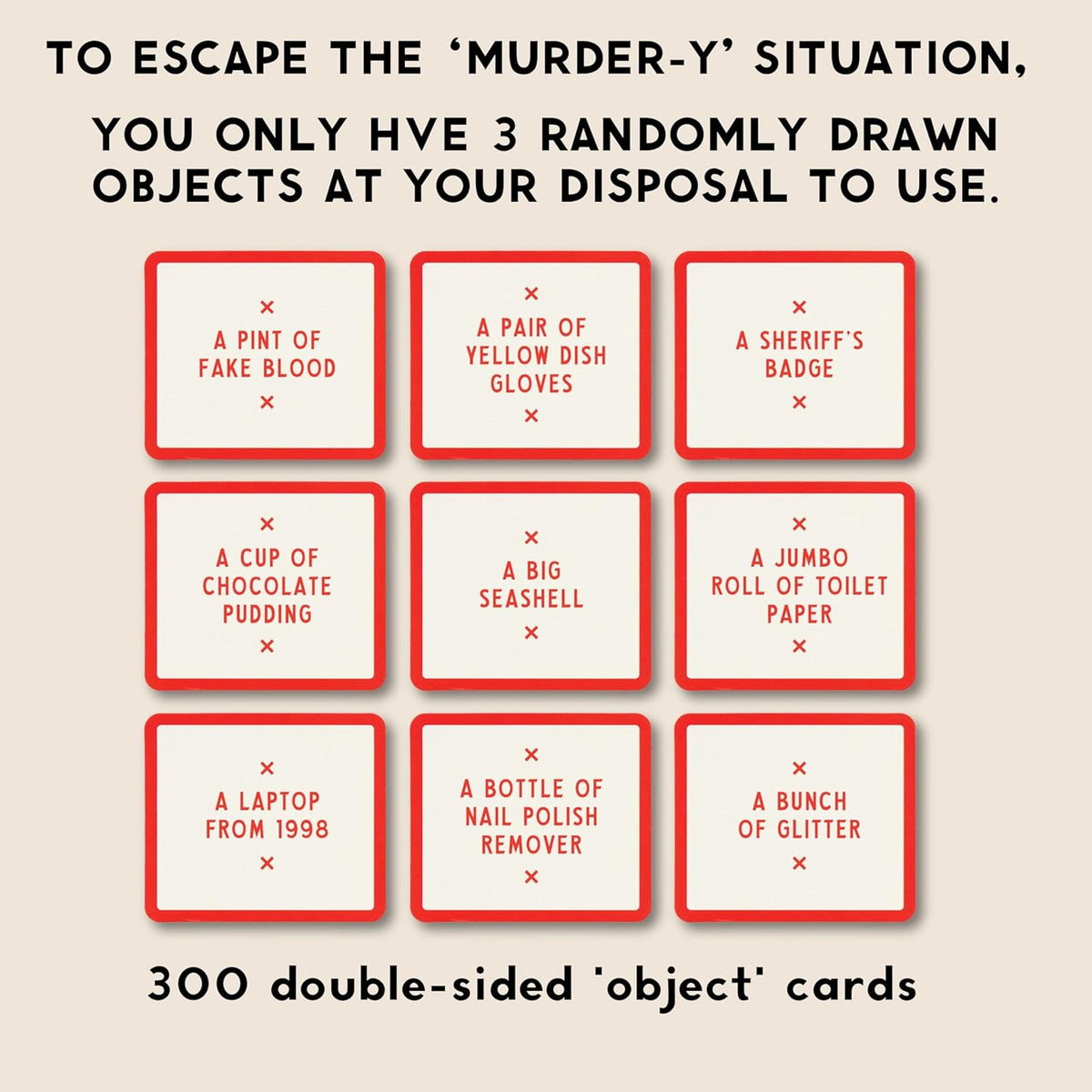 Not Today, Murder Game