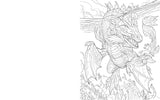 The Dragoncore Coloring Book: Features 40 Illustrations of Fantasy's Most Legendary Monster