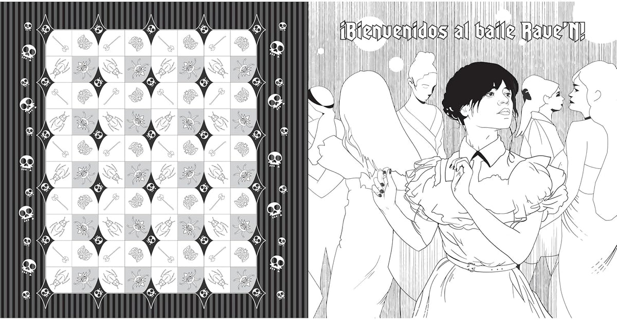 Miércoles Addams. Libro Oficial Para Colorear / Wednesday: Official Coloring Book