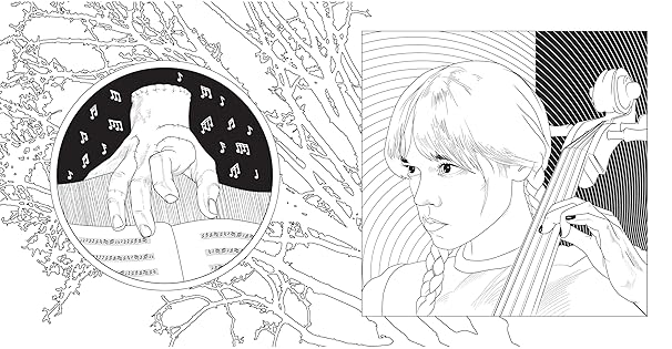 Miércoles Addams. Libro Oficial Para Colorear / Wednesday: Official Coloring Book