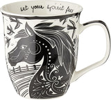 Karma Boho Mugs: Horse