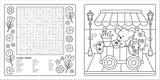 Clever Cuties: Cozy Coloring & Word Search Book: Sweet and Simple Coloring & Word Search for Adults and Kids
