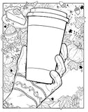 The Pumpkin Spice Latte Coloring Book