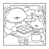 Cozy Chill: Cute and Relaxing Coloring Book