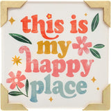 Karma Framed Magnets: Happy Place