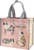 Karma Recycled Medium Gift Bag: Purrfect