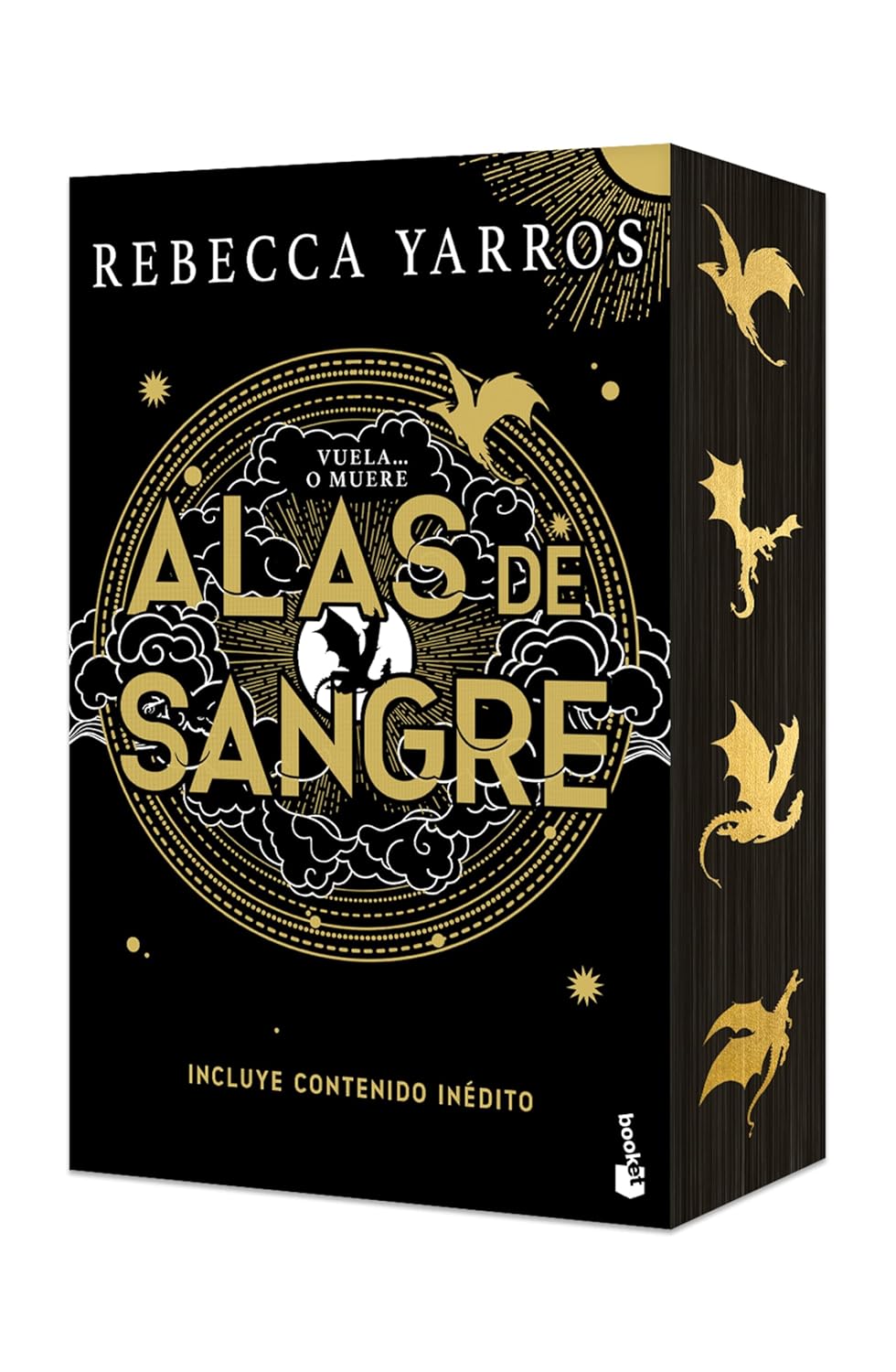 Alas de Sangre: Edición Especial Con Cantos Tintados (Incluye Contenido Inédito) (de Bolsillo) (Fourth Wing Spanish Edition)(Empíreo #1)