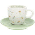 Hello Sunshine 2.5 oz Espresso Cup and Saucer