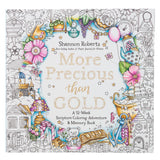 More Precious Than Gold: A 52-Week Scripture Coloring Adventure and Memory Book