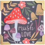 Karma Framed Magnets: Mushroom