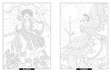Tarot of the Divine Coloring Book