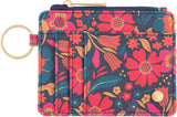 Karma Card Wallet: Retro Floral