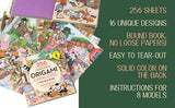 Origami Kawaii Cats Paper Pack Book: 256 Double-Sided Folding Sheets (Includes Instructions for 8 Models)