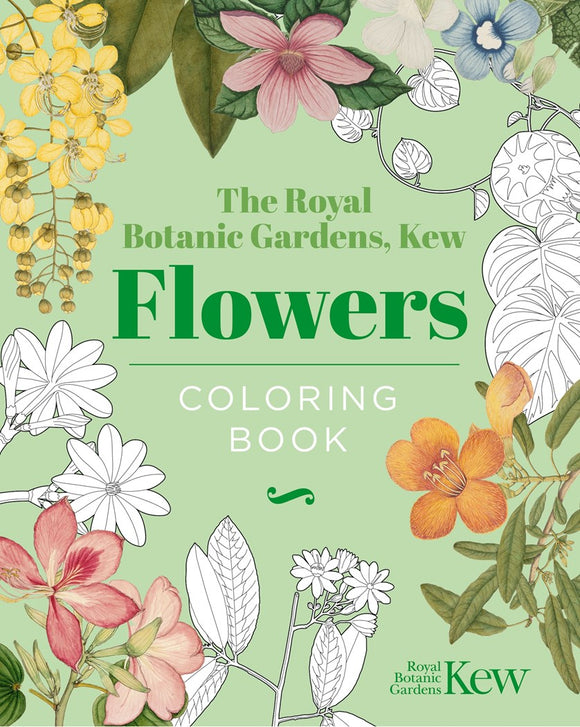The Royal Botanic Gardens, Kew - Flowers Coloring Book