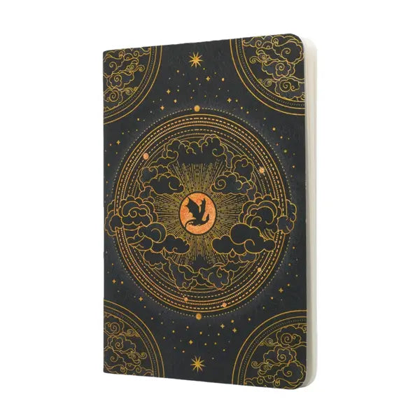 Fourth Wing Shadows of Navarre A5 Lined Cahier Notebook, 80pg, 100gsm, Rebecca Yarros' Empyrean Collection by Paperblanks