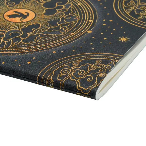 Fourth Wing Shadows of Navarre A6 Gridded Cahier Notebook, 80pg, 100gsm, Rebecca Yarros' Empyrean Collection by Paperblanks