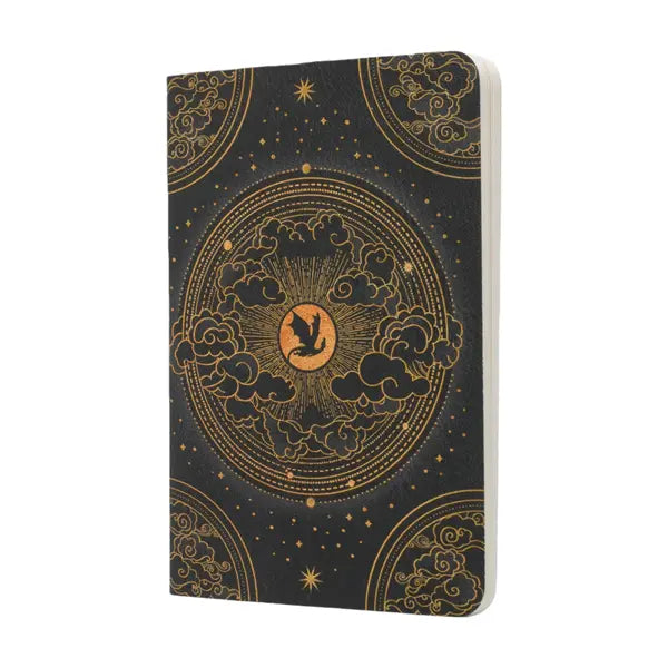 Fourth Wing Shadows of Navarre A6 Gridded Cahier Notebook, 80pg, 100gsm, Rebecca Yarros' Empyrean Collection by Paperblanks